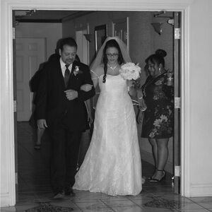 Elegant White Lace Wedding Dress